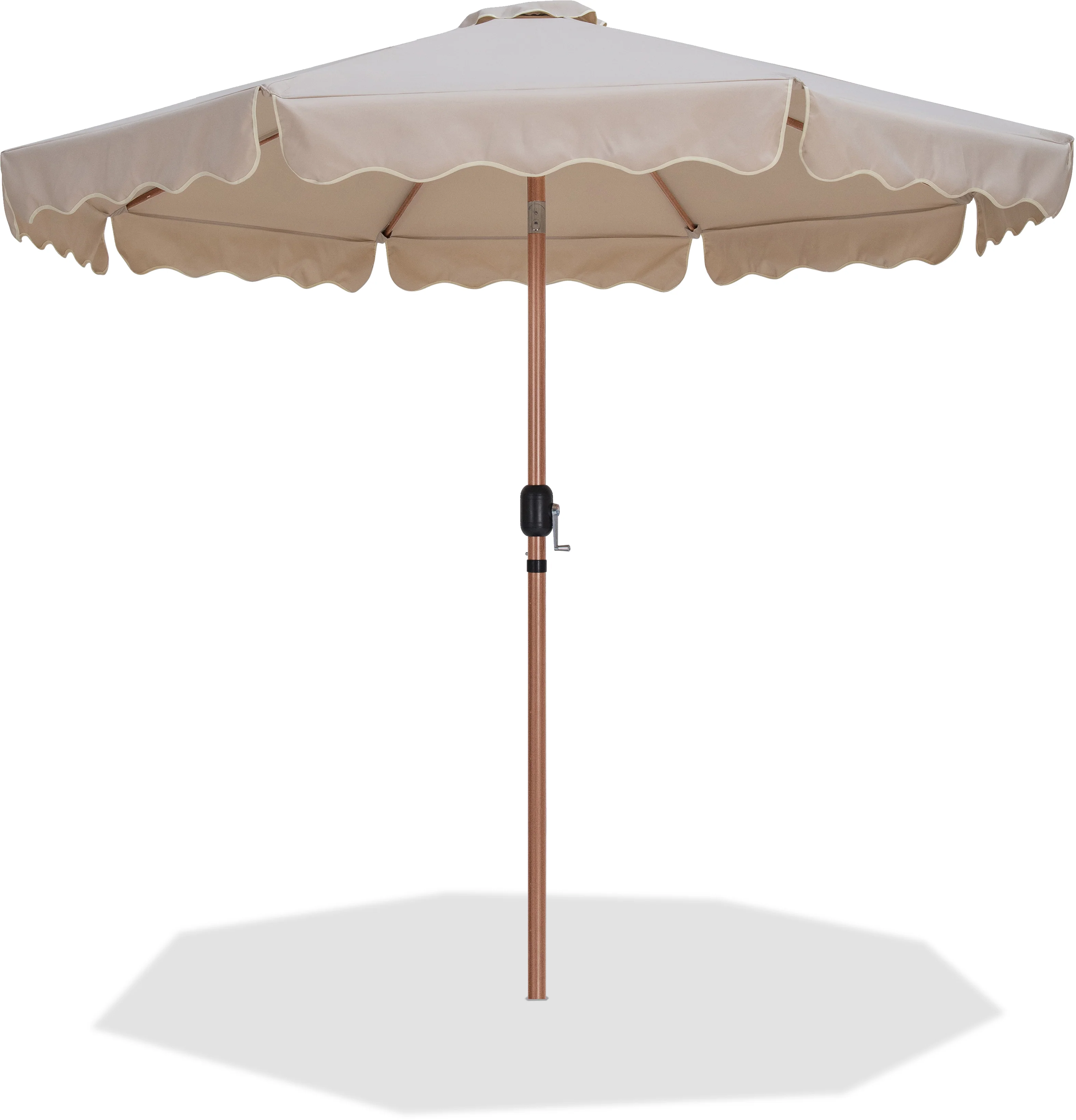 Amalfi Water Resistant Fabric And Aluminum Patio Umbrella - Image 26