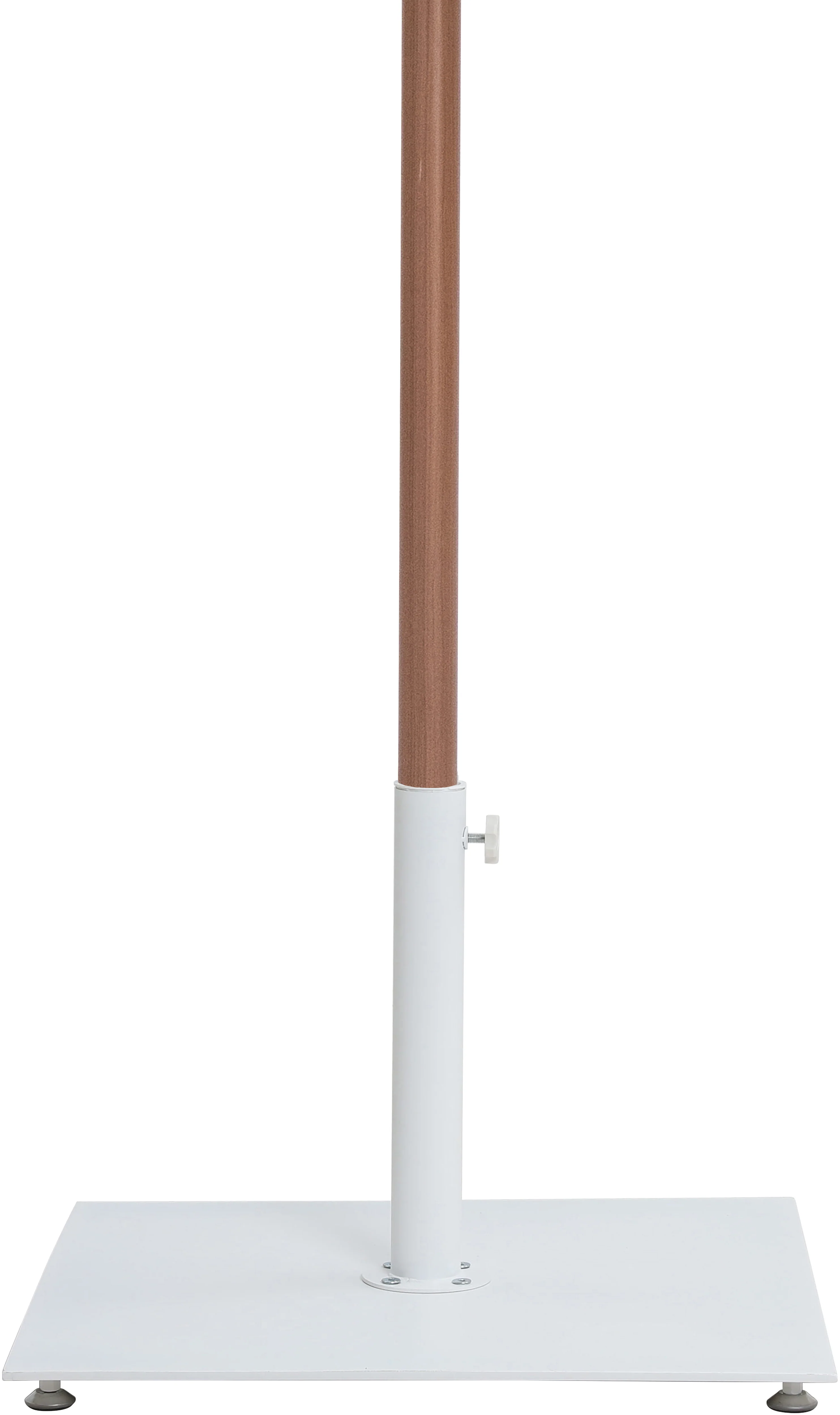 Amalfi Water Resistant Fabric And Aluminum Patio Umbrella With Base Set - Image 5