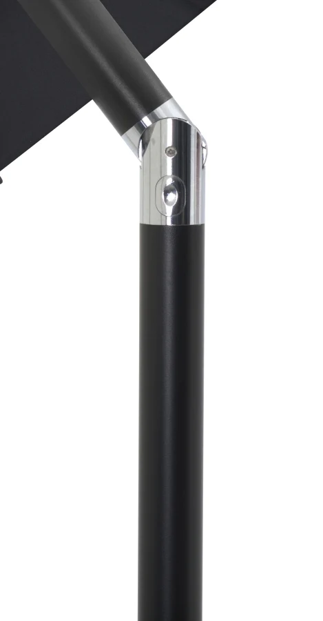 Amalfi Water Resistant Fabric And Aluminum Patio Umbrella With Base Set - Image 14