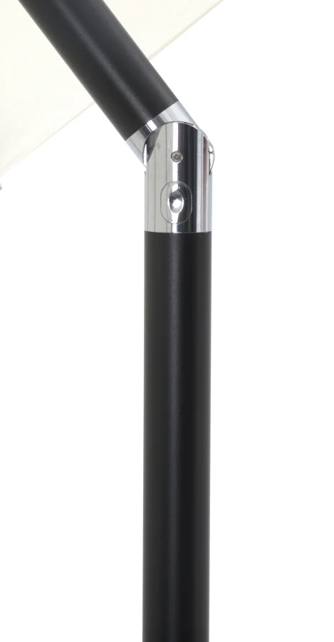 Amalfi Water Resistant Fabric And Aluminum Patio Umbrella With Base Set - Image 34