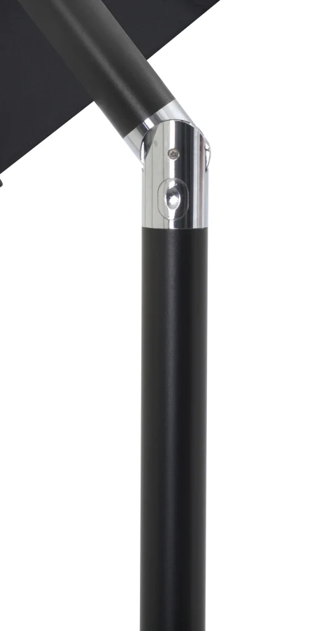 Amalfi Water Resistant Fabric And Aluminum Patio Umbrella With Base Set - Image 12