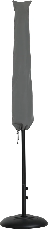 Amalfi Water Resistant Fabric And Aluminum Patio Umbrella With Base Set - Image 45
