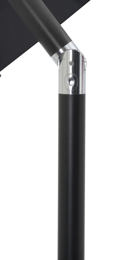 Amalfi Water Resistant Fabric And Aluminum Patio Umbrella With Base Set - Image 13