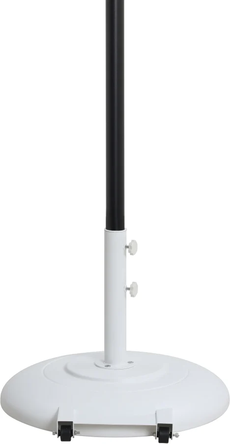 Amalfi Water Resistant Fabric And Aluminum Patio Umbrella With Base Set - Image 22