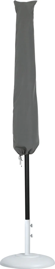 Amalfi Water Resistant Fabric And Aluminum Patio Umbrella With Base Set - Image 47