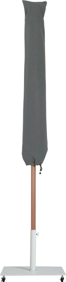 Amalfi Water Resistant Fabric And Aluminum Patio Umbrella With Base Set - Image 30