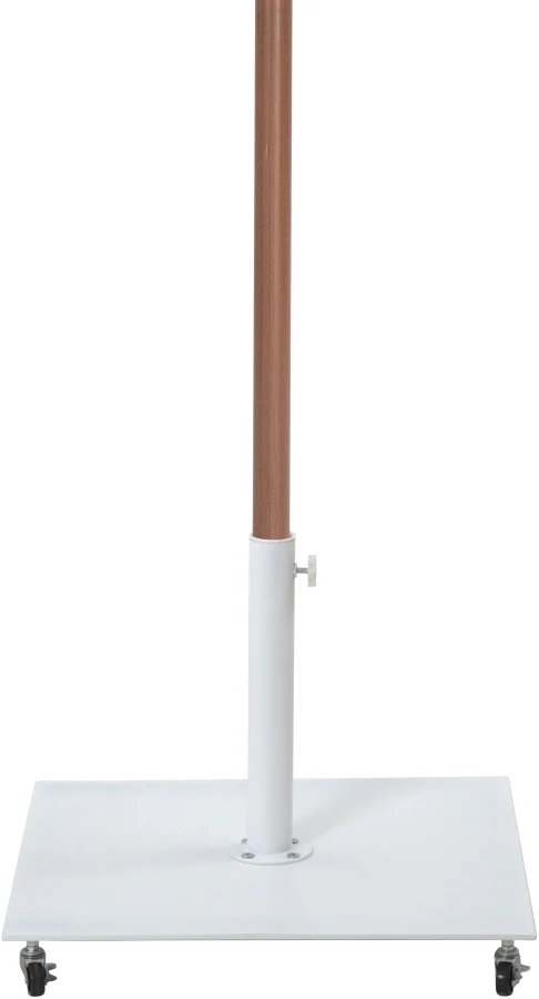 Amalfi Water Resistant Fabric And Aluminum Patio Umbrella With Base Set - Image 39