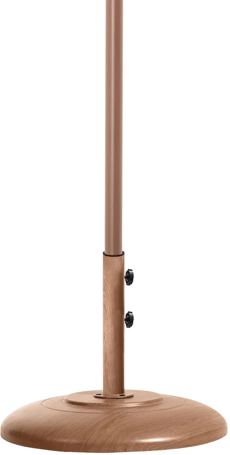 Amalfi Water Resistant Fabric And Aluminum Patio Umbrella With Base Set - Image 49
