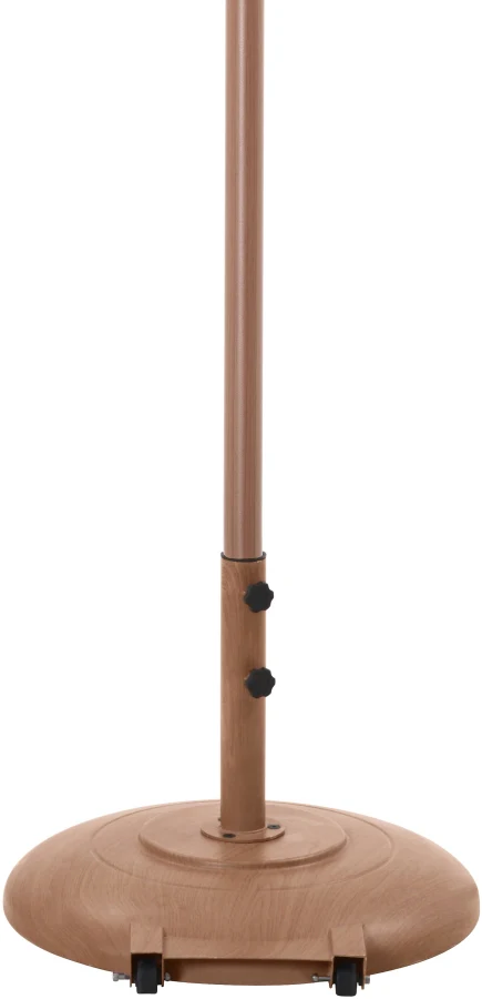 Amalfi Water Resistant Fabric And Aluminum Patio Umbrella With Base Set - Image 5