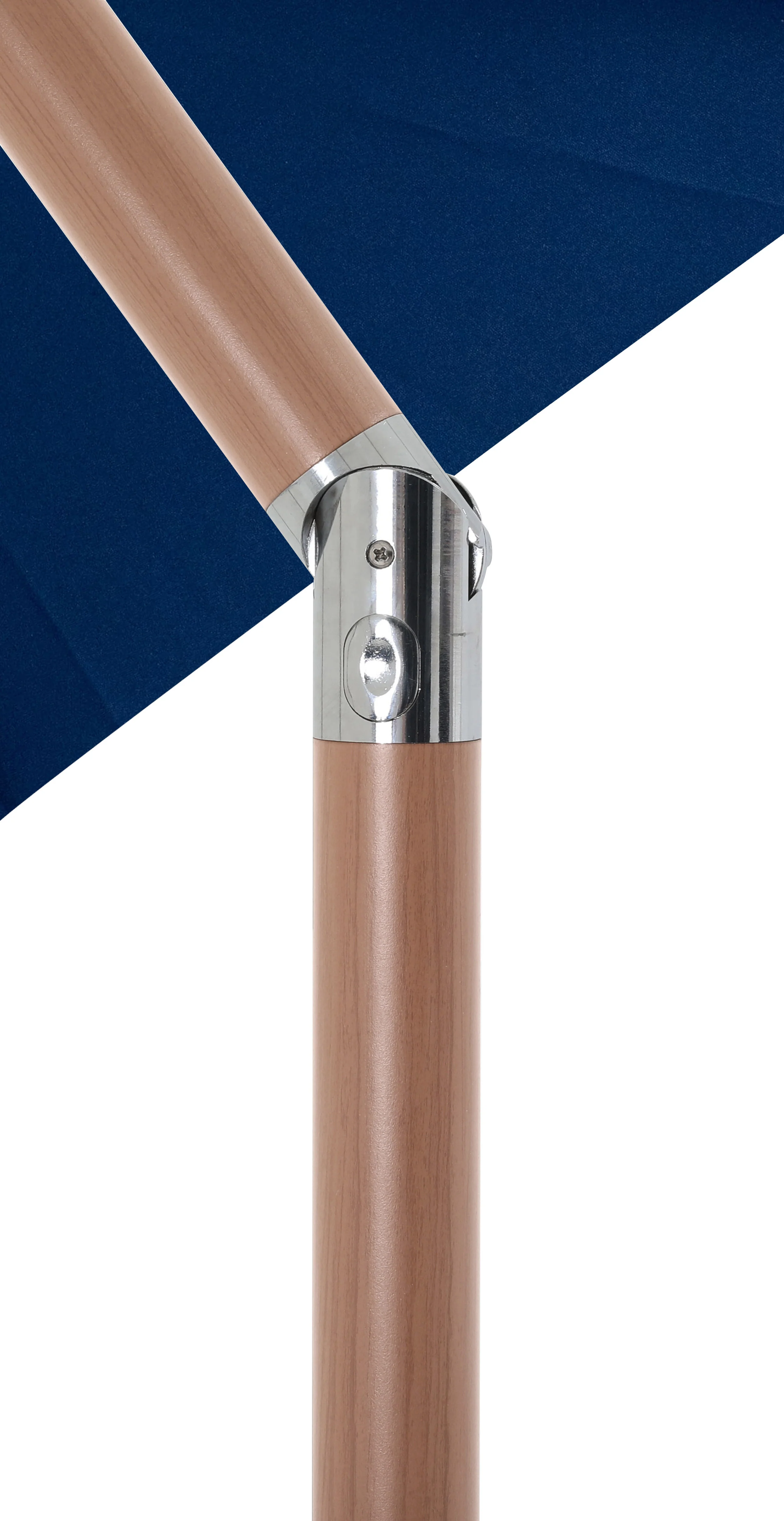 Amalfi Water Resistant Fabric And Aluminum Patio Umbrella With Base Set - Image 44