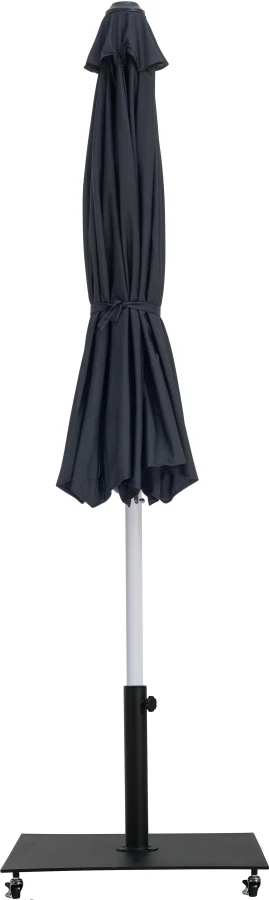 Amalfi Water Resistant Fabric And Aluminum Patio Umbrella With Base Set - Image 13