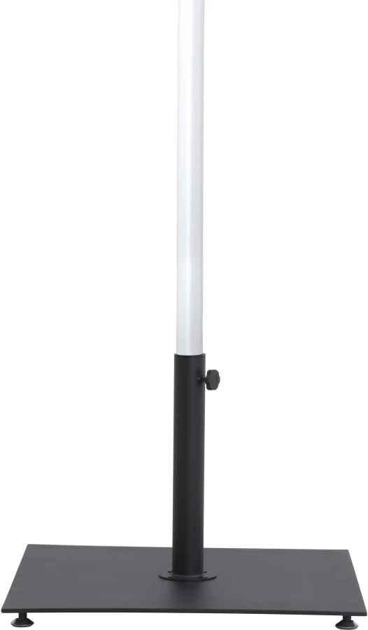Amalfi Water Resistant Fabric And Aluminum Patio Umbrella With Base Set - Image 61