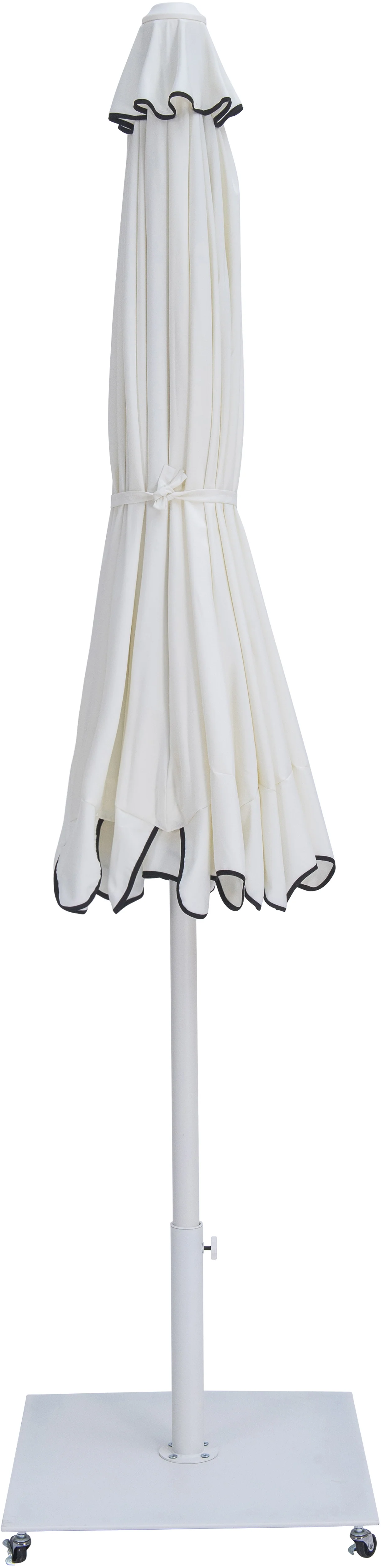 Amalfi Water Resistant Fabric And Aluminum Patio Umbrella With Base Set - Image 32