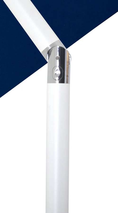 Amalfi Water Resistant Fabric And Aluminum Patio Umbrella With Base Set - Image 53