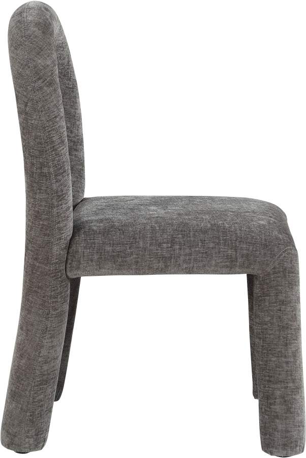 Amari Chenille Fabric Upholstered Dining Chair - Image 15