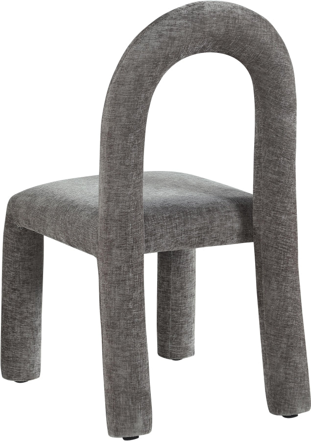 Amari Chenille Fabric Upholstered Dining Chair - Image 17