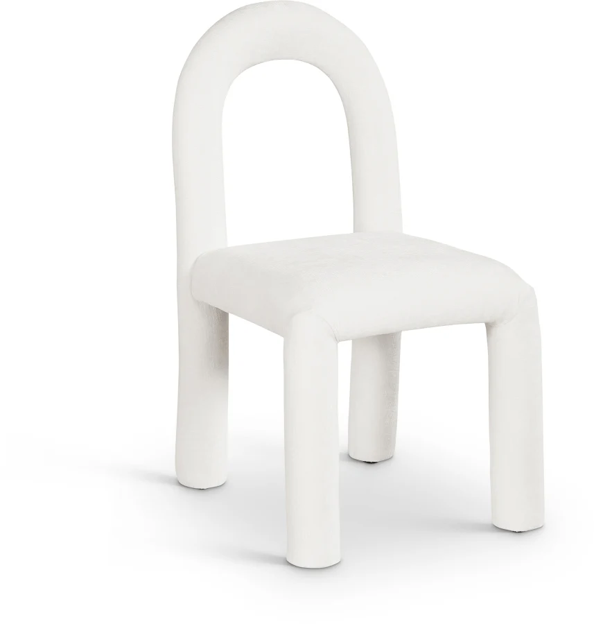 Amari Chenille Fabric Upholstered Dining Chair - Image 22