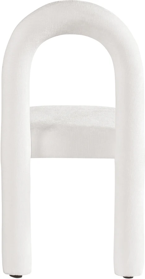 Amari Chenille Fabric Upholstered Dining Chair - Image 26