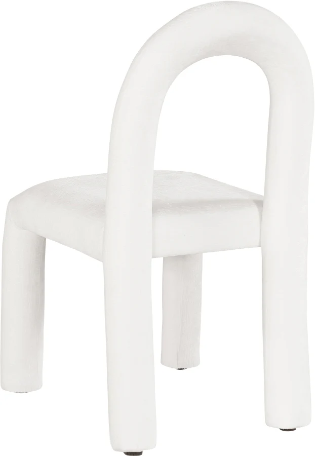 Amari Chenille Fabric Upholstered Dining Chair - Image 27