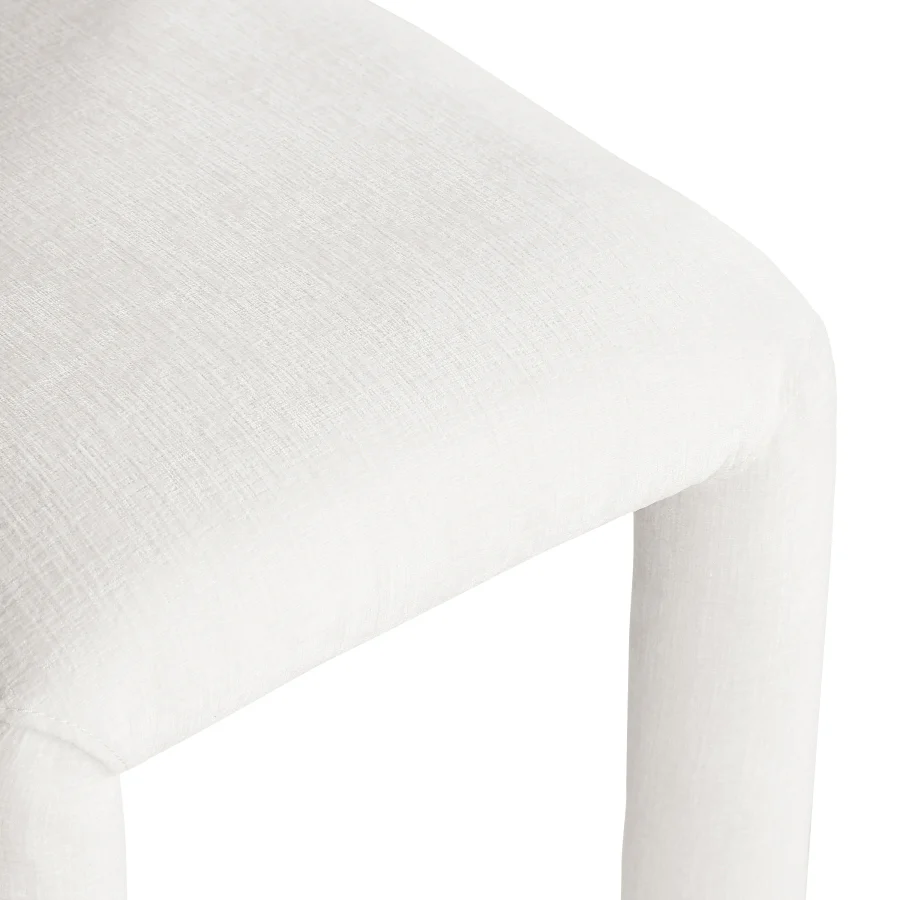 Amari Chenille Fabric Upholstered Dining Chair - Image 28