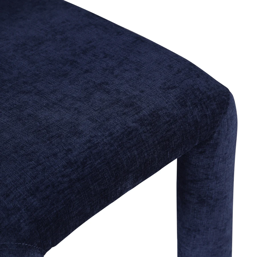 Amari Chenille Fabric Upholstered Dining Chair - Image 38
