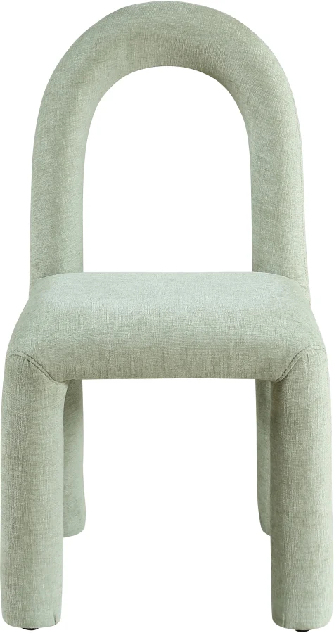 Amari Chenille Fabric Upholstered Dining Chair - Image 44