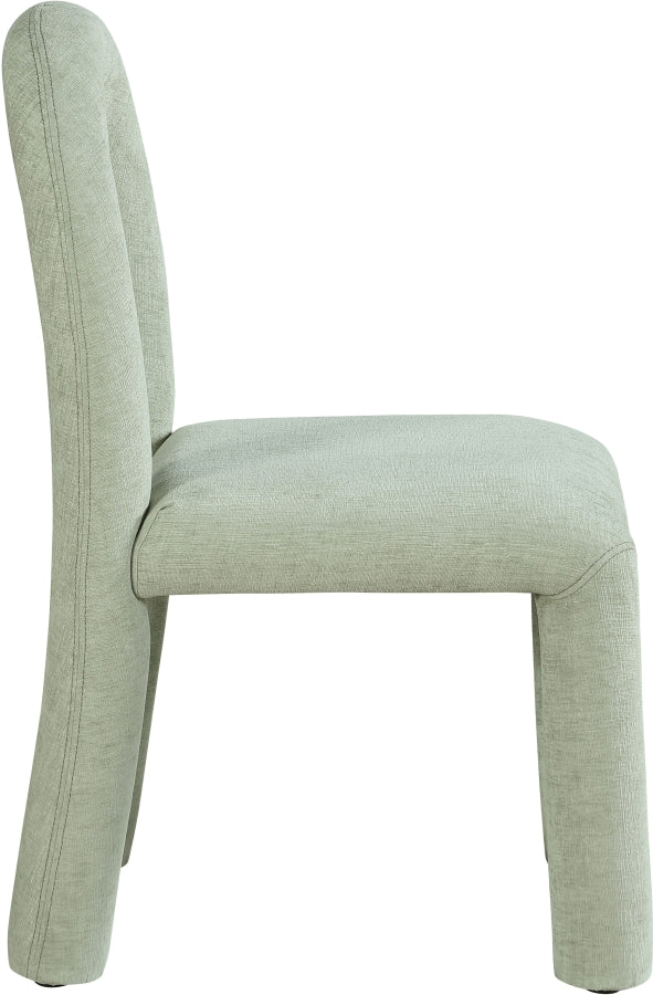 Amari Chenille Fabric Upholstered Dining Chair - Image 45