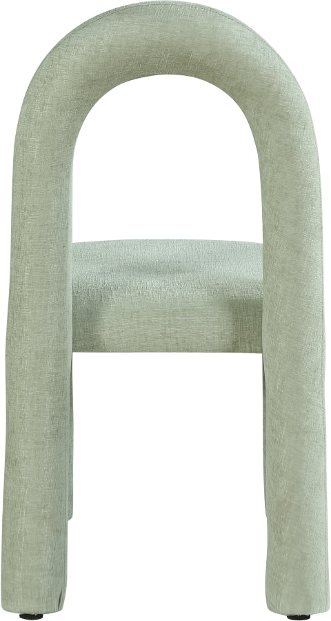 Amari Chenille Fabric Upholstered Dining Chair - Image 46