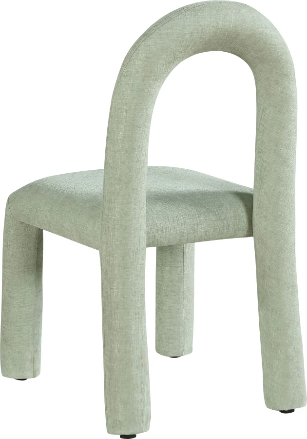 Amari Chenille Fabric Upholstered Dining Chair - Image 47