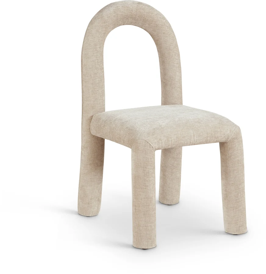 Amari Chenille Fabric Upholstered Dining Chair - Image 62