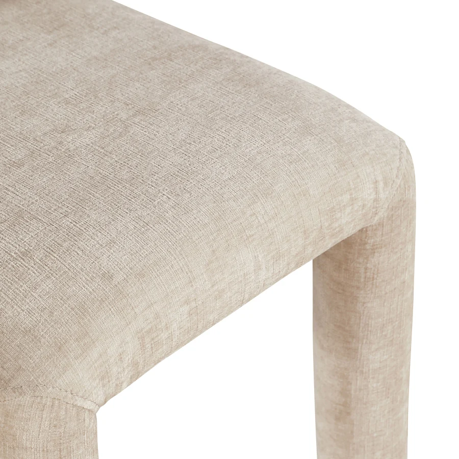 Amari Chenille Fabric Upholstered Dining Chair - Image 68