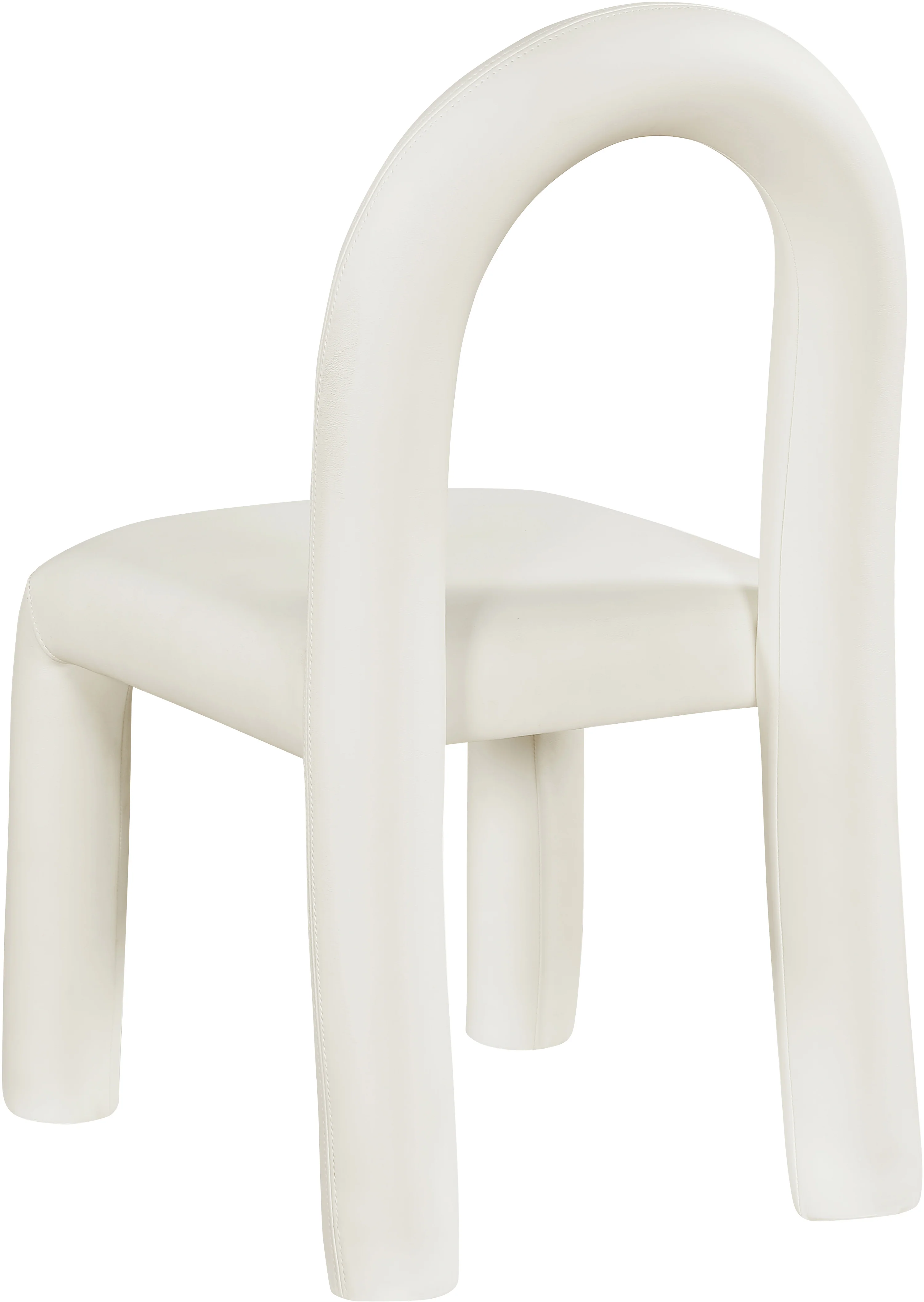 Amari Vegan Leather Upholstered Dining Chair - Image 17