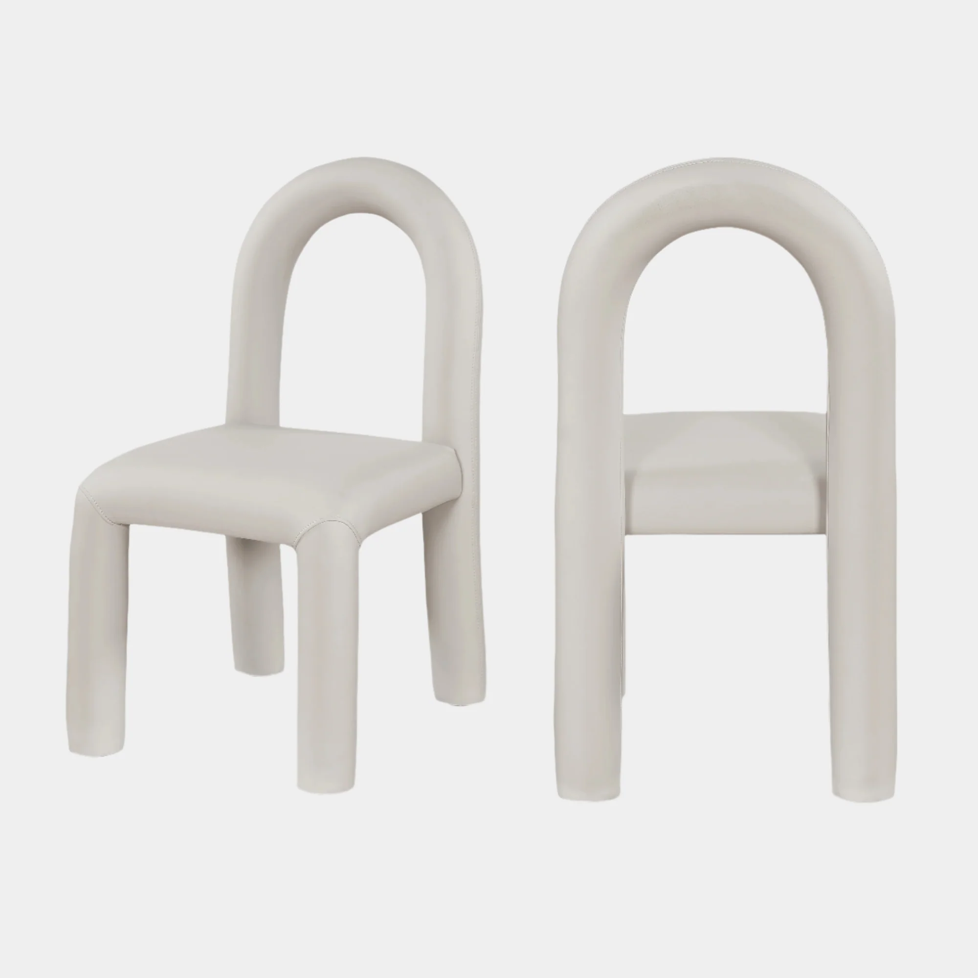 Amari Vegan Leather Upholstered Dining Chair - Image 41