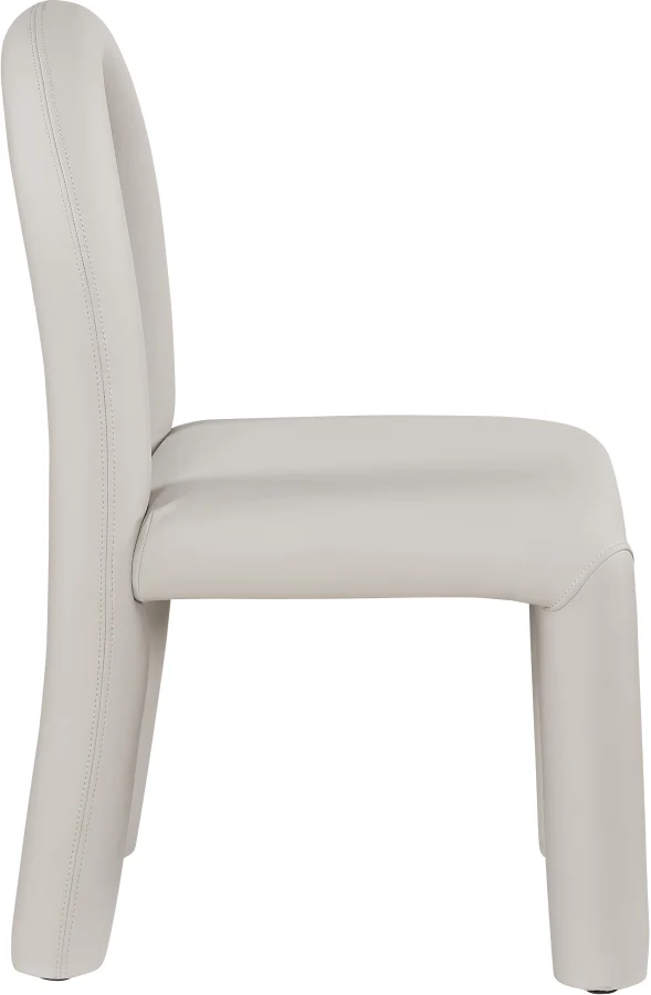 Amari Vegan Leather Upholstered Dining Chair - Image 45