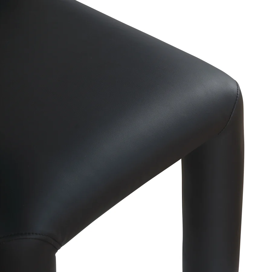 Amari Vegan Leather Upholstered Dining Chair - Image 8