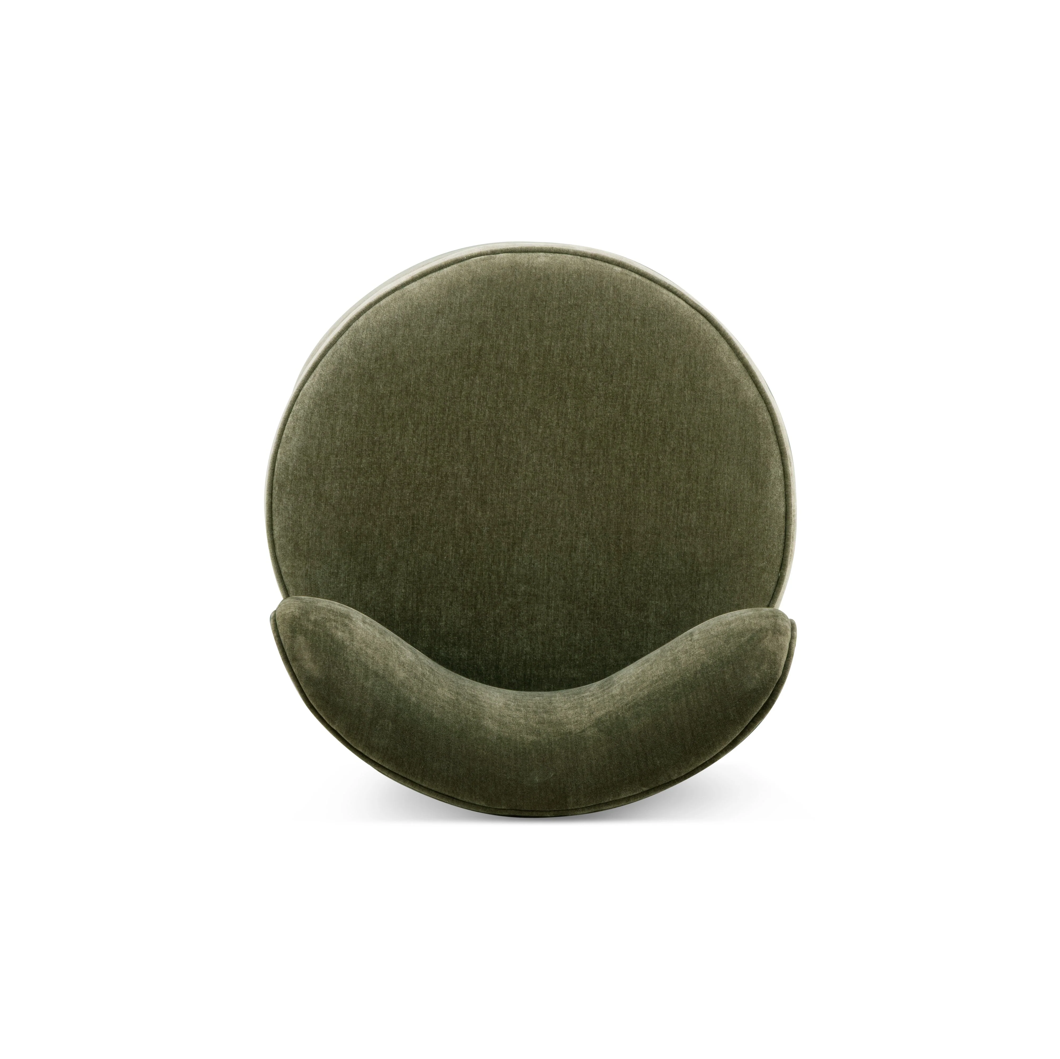Amaya Green Upcycled Contract-Grade Chenille Swivel Desk Chair - Image 7