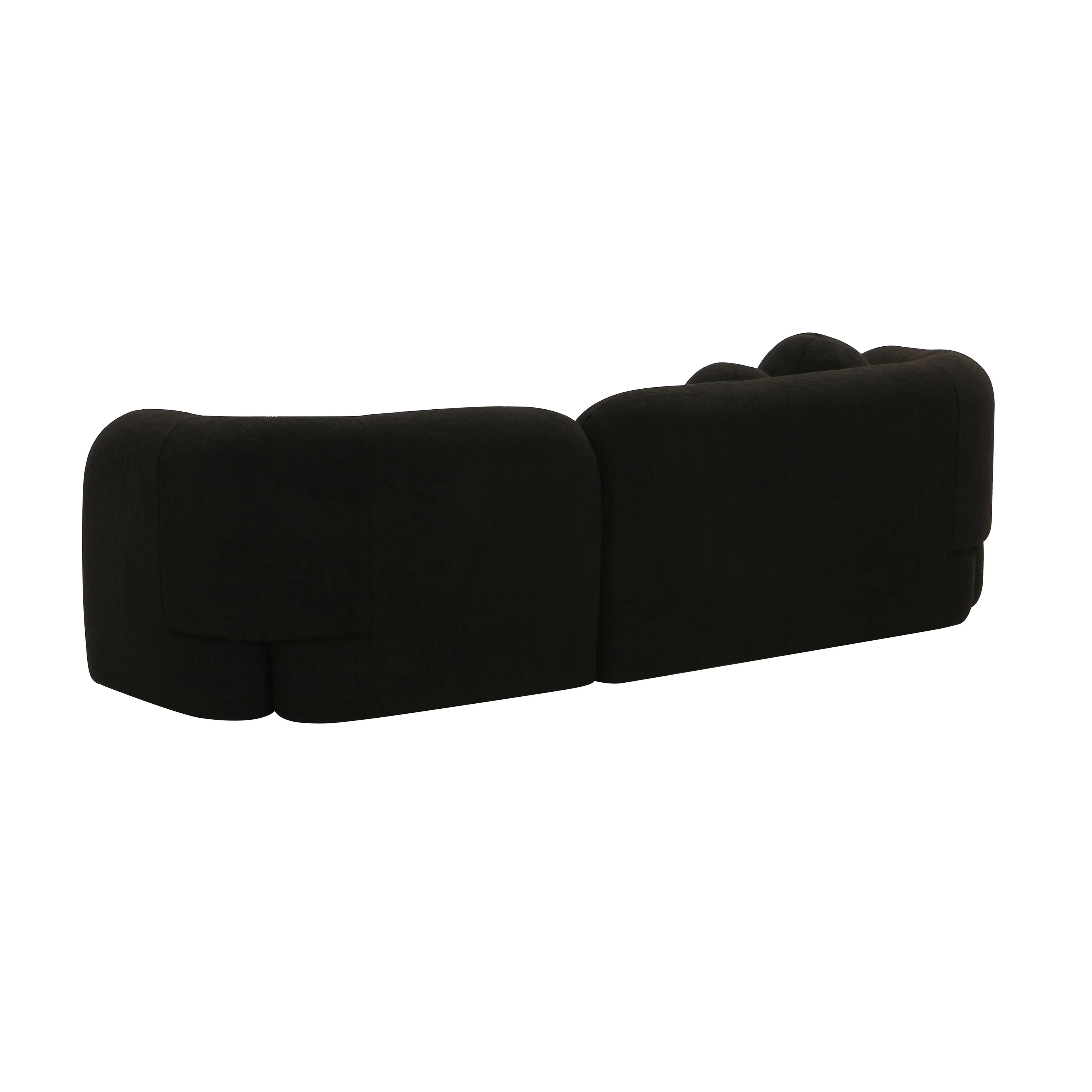 Amelie 91" Contract-Grade Faux Fur Sofa - Image 11