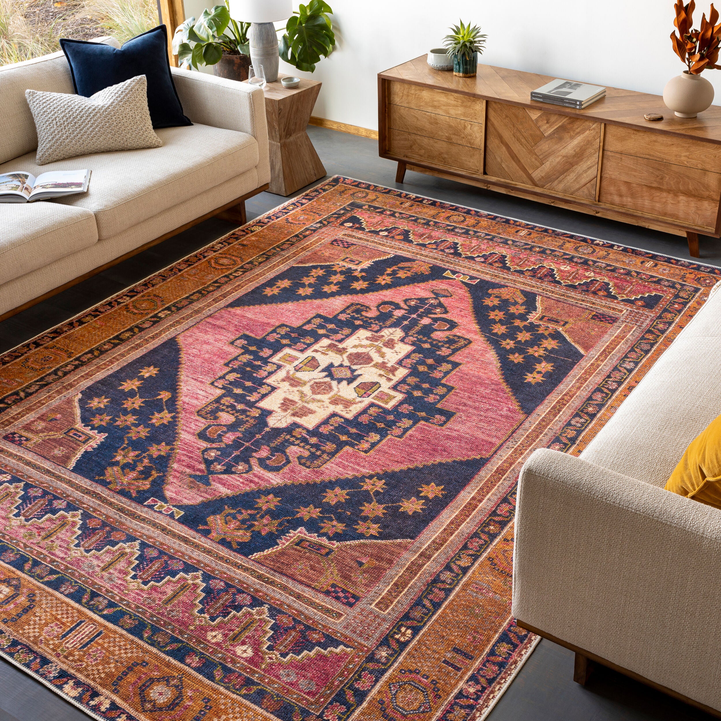 Amelie Machine Woven Rug - Image 8