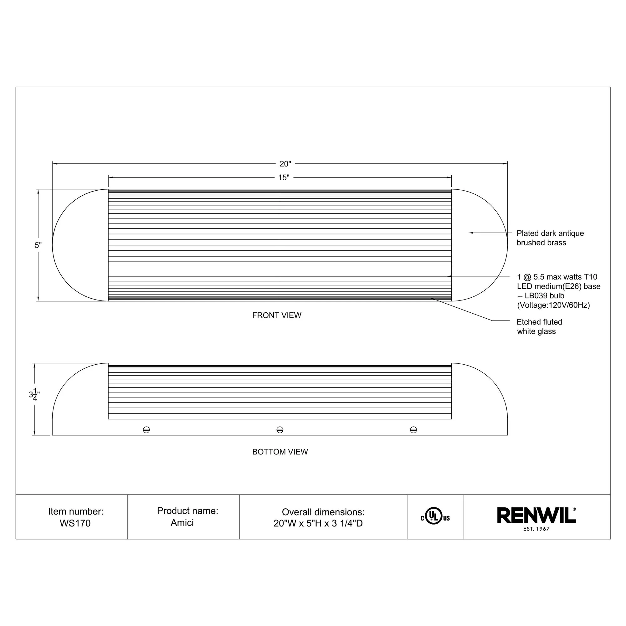 Amici Wall Sconce - Image 6