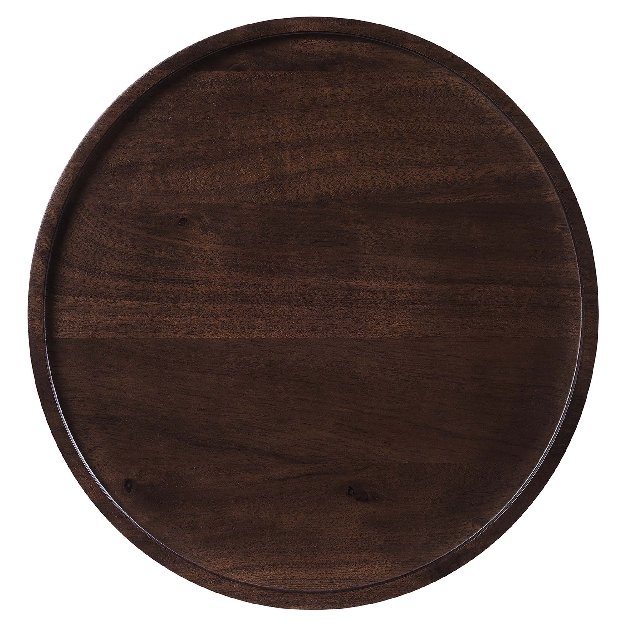 Amina Round Acacia Wood Side Table - Image 15