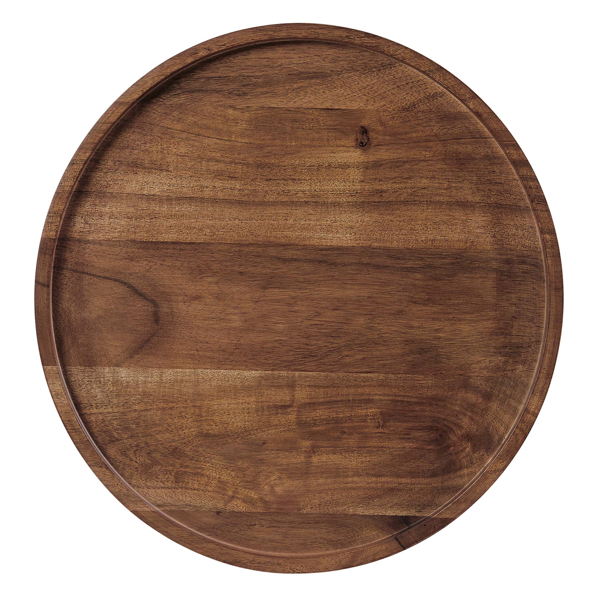 Amina Round Acacia Wood Side Table - Image 5