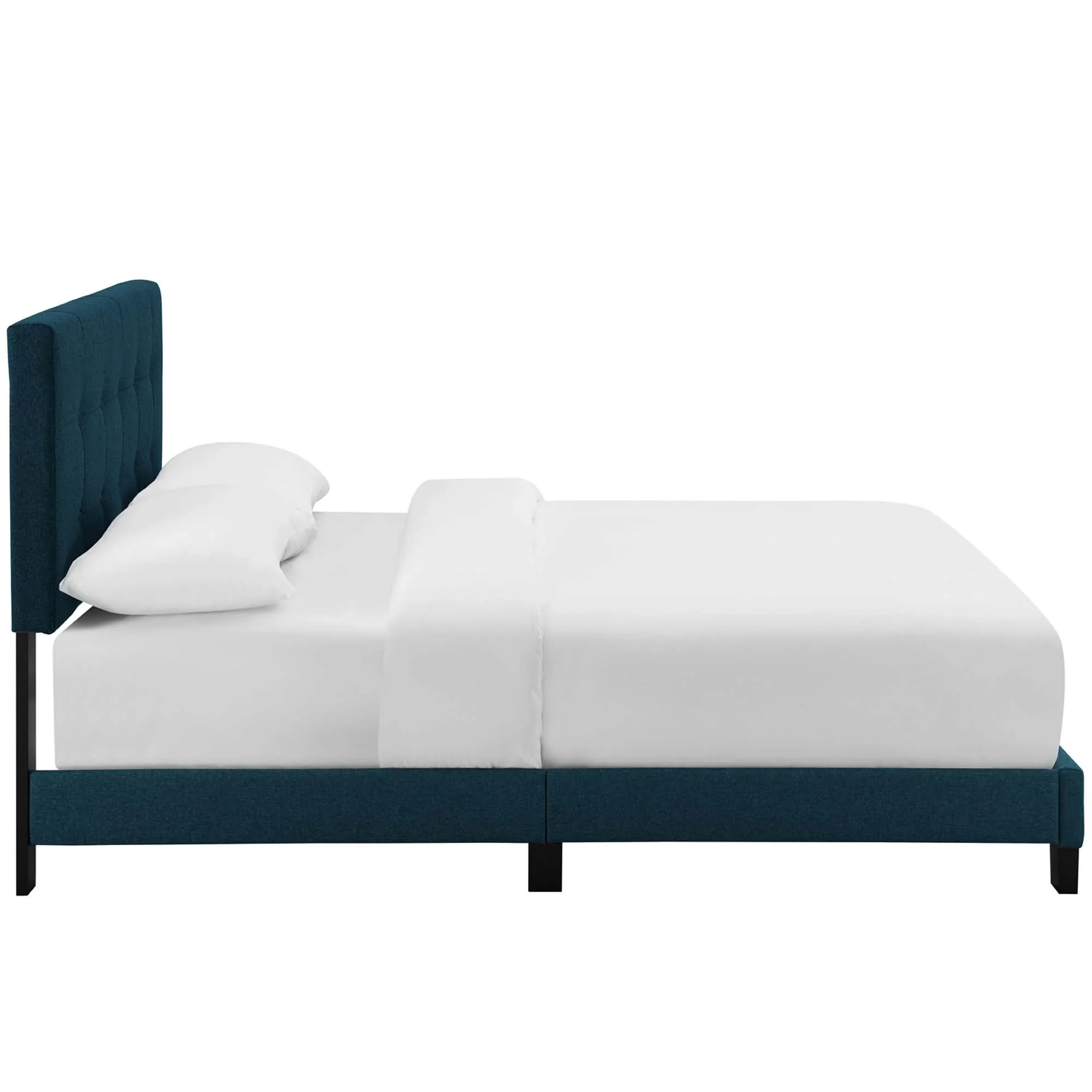 Amira Upholstered Fabric Bed - Image 4