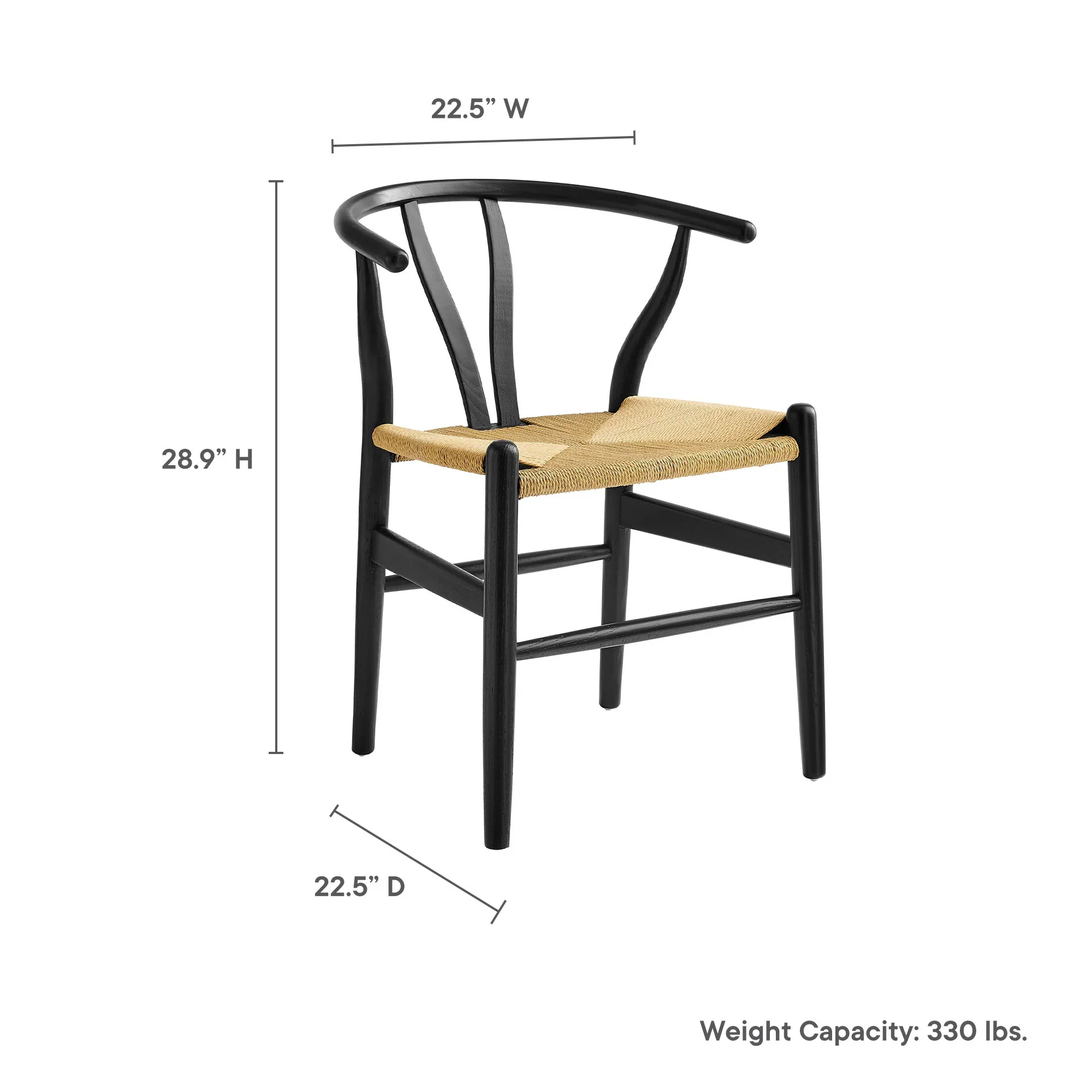Amish 29" Wood Dining Chair - Image 10