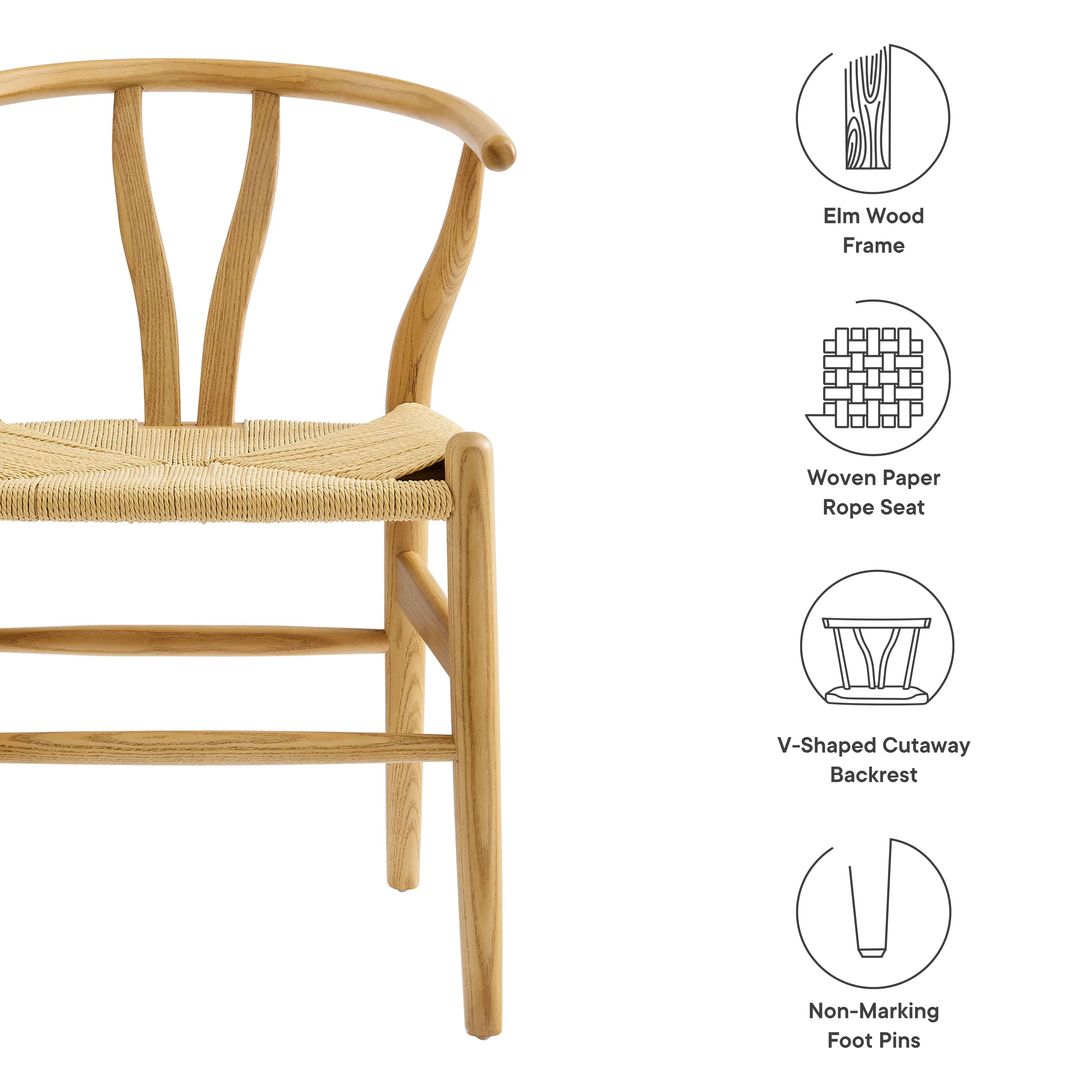 Amish 29" Wood Dining Chair - Image 29
