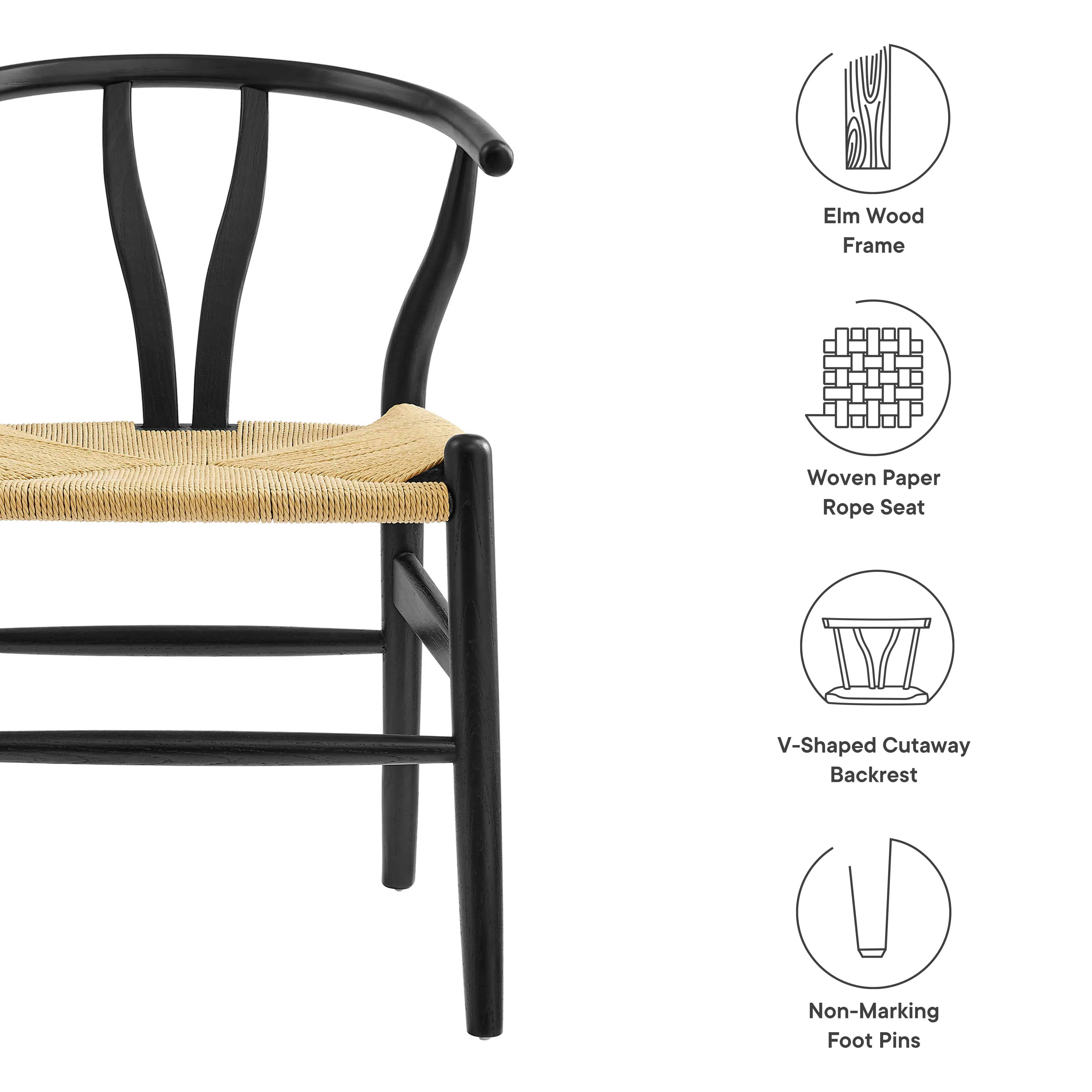 Amish 29" Wood Dining Chair - Image 9