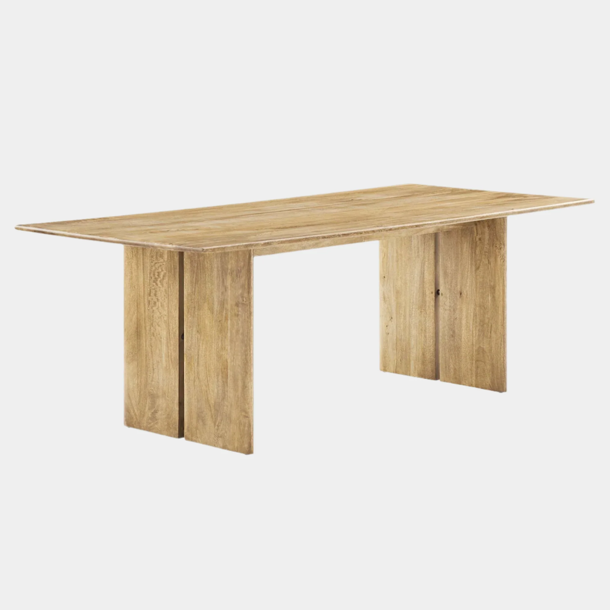 Amistad 86" Wood Dining Table in Oak - Image 12