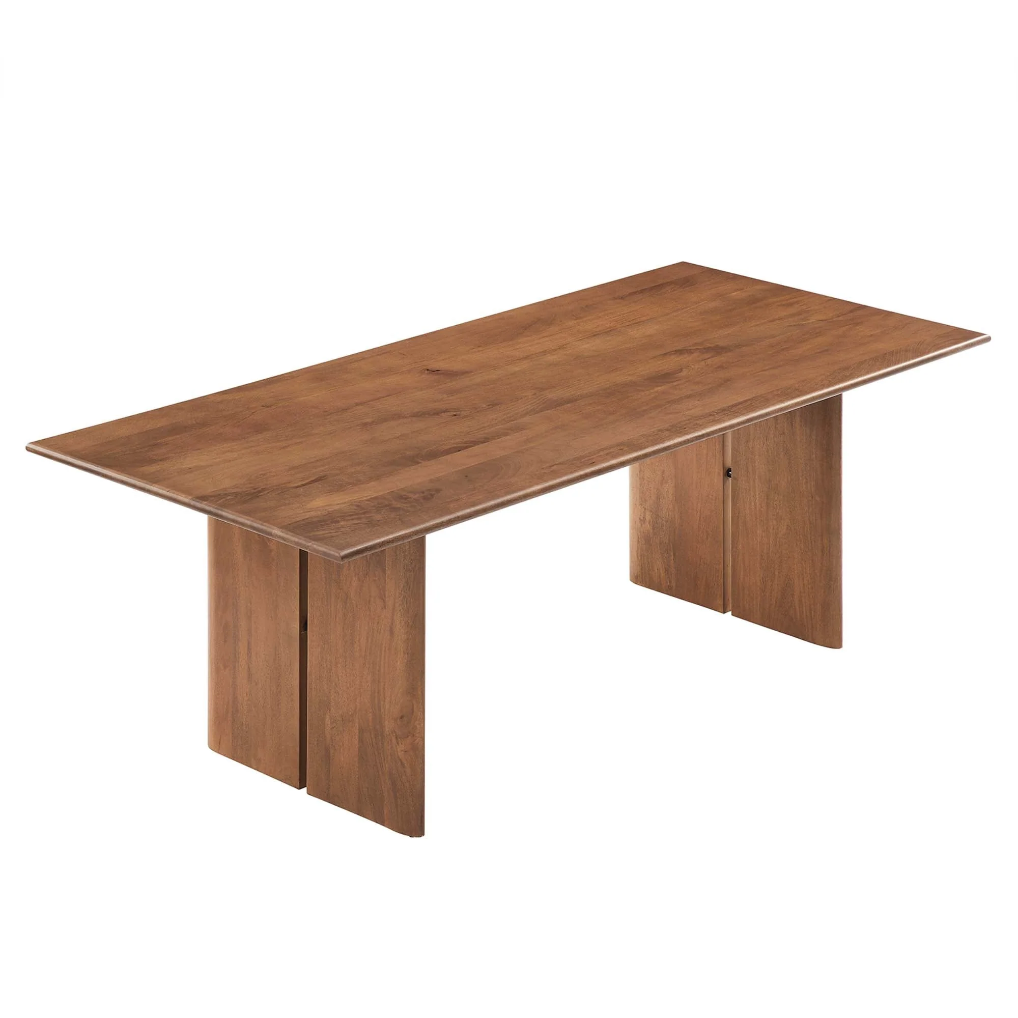 Amistad 86" Wood Dining Table in Oak - Image 6