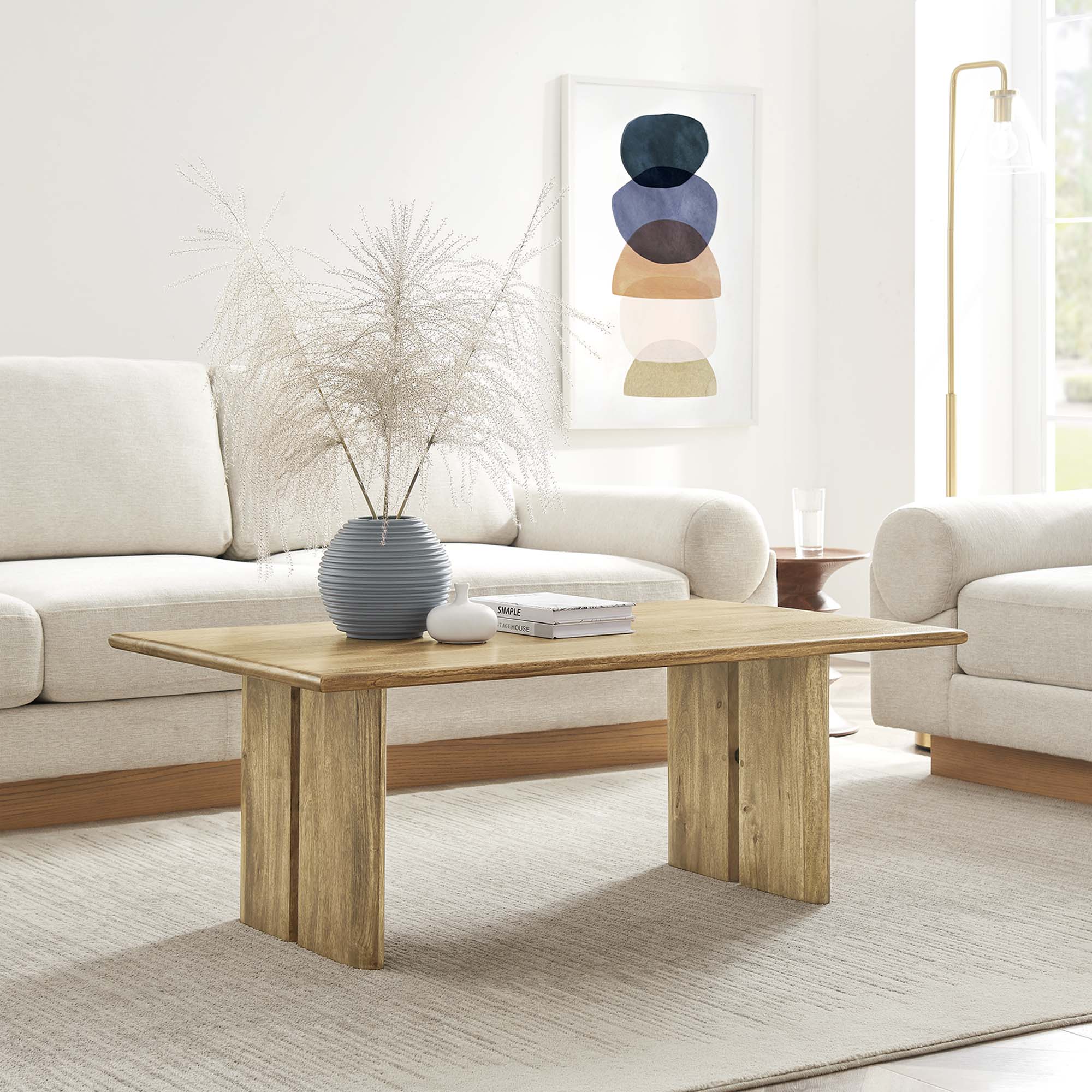 Amistad Wood Coffee Table - Image 2