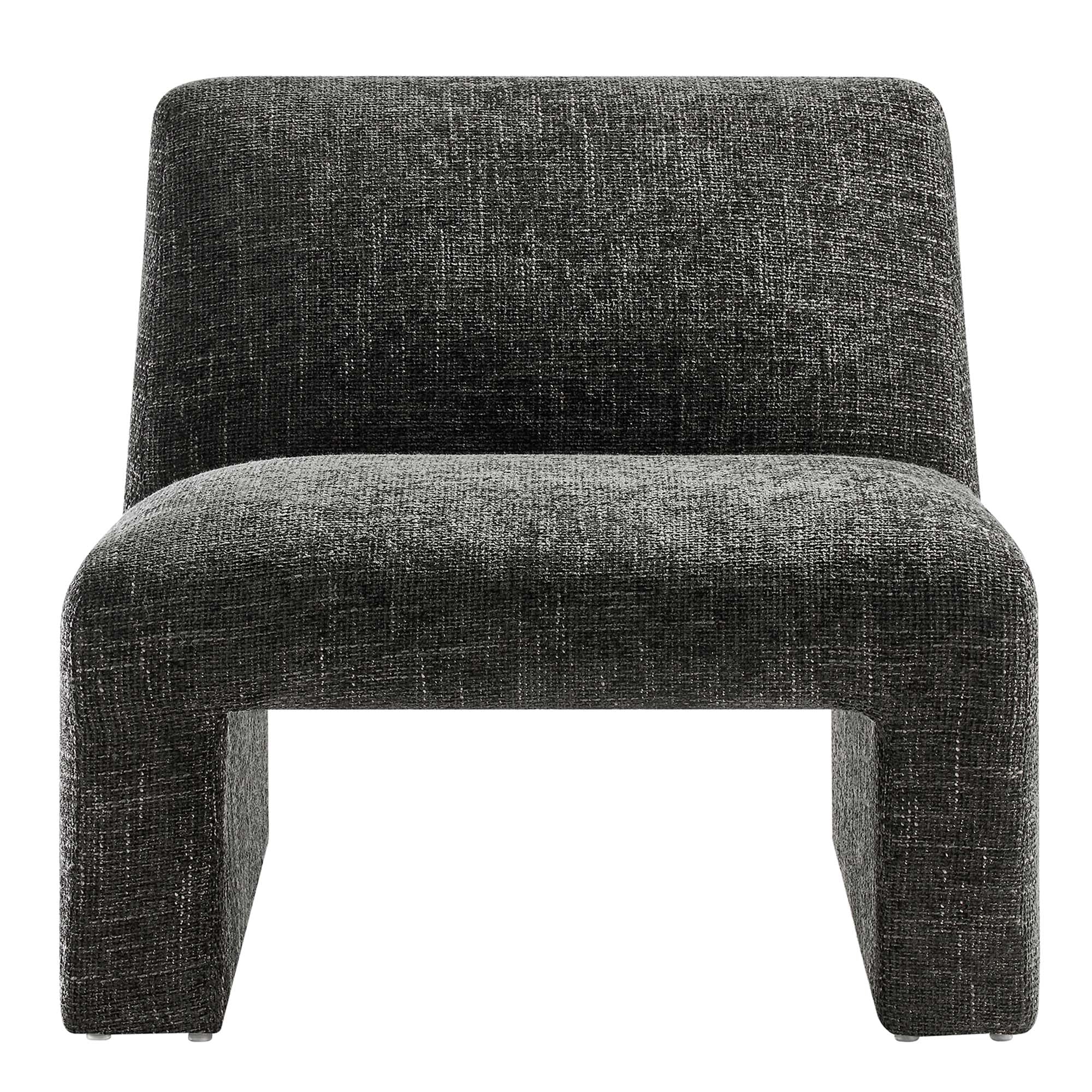 Amita Chenille Upholstered Accent Chair - Image 6