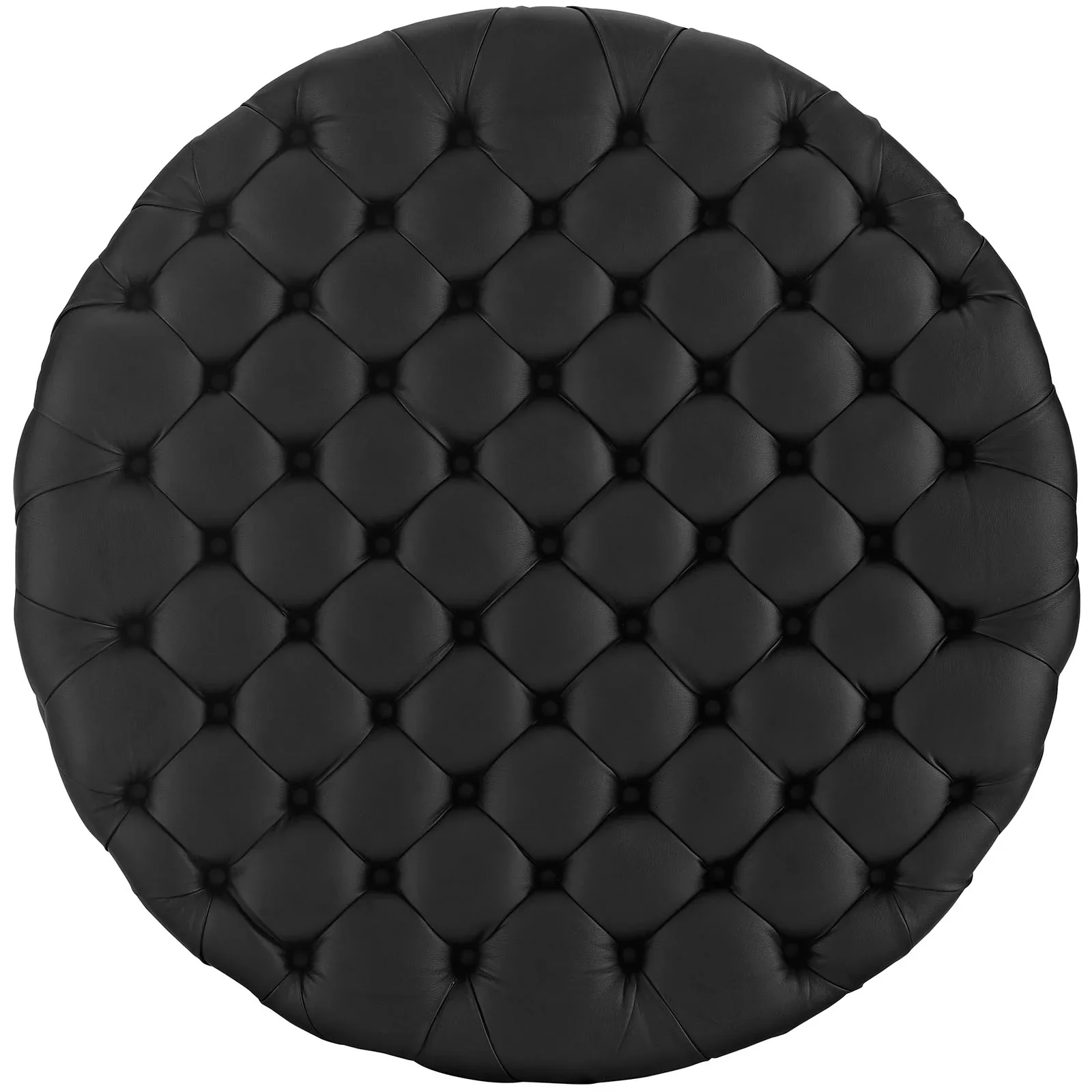 Amour Upholstered Vinyl Ottoman - Image 5